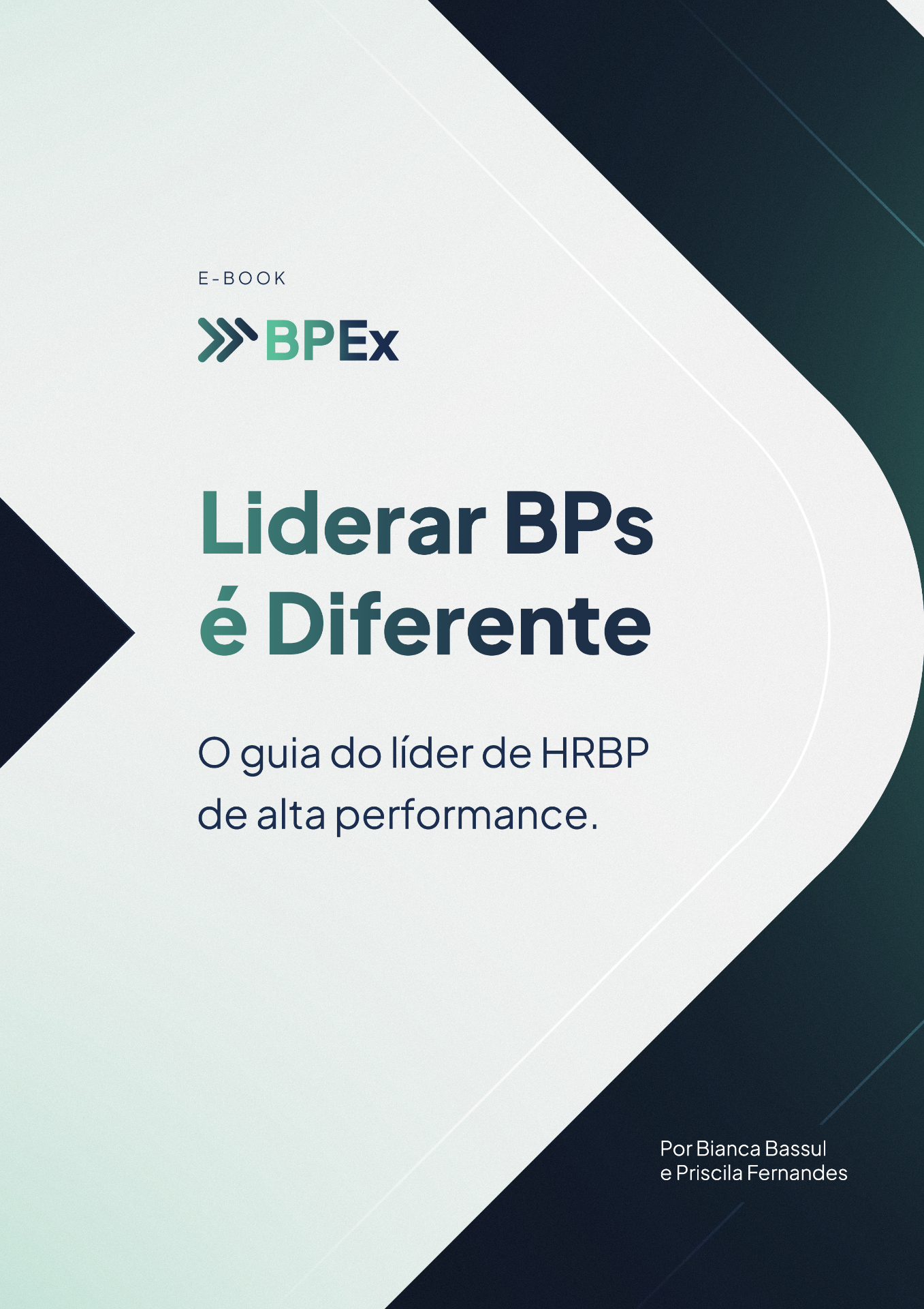 Capa do guia Liderar BPs é Diferente